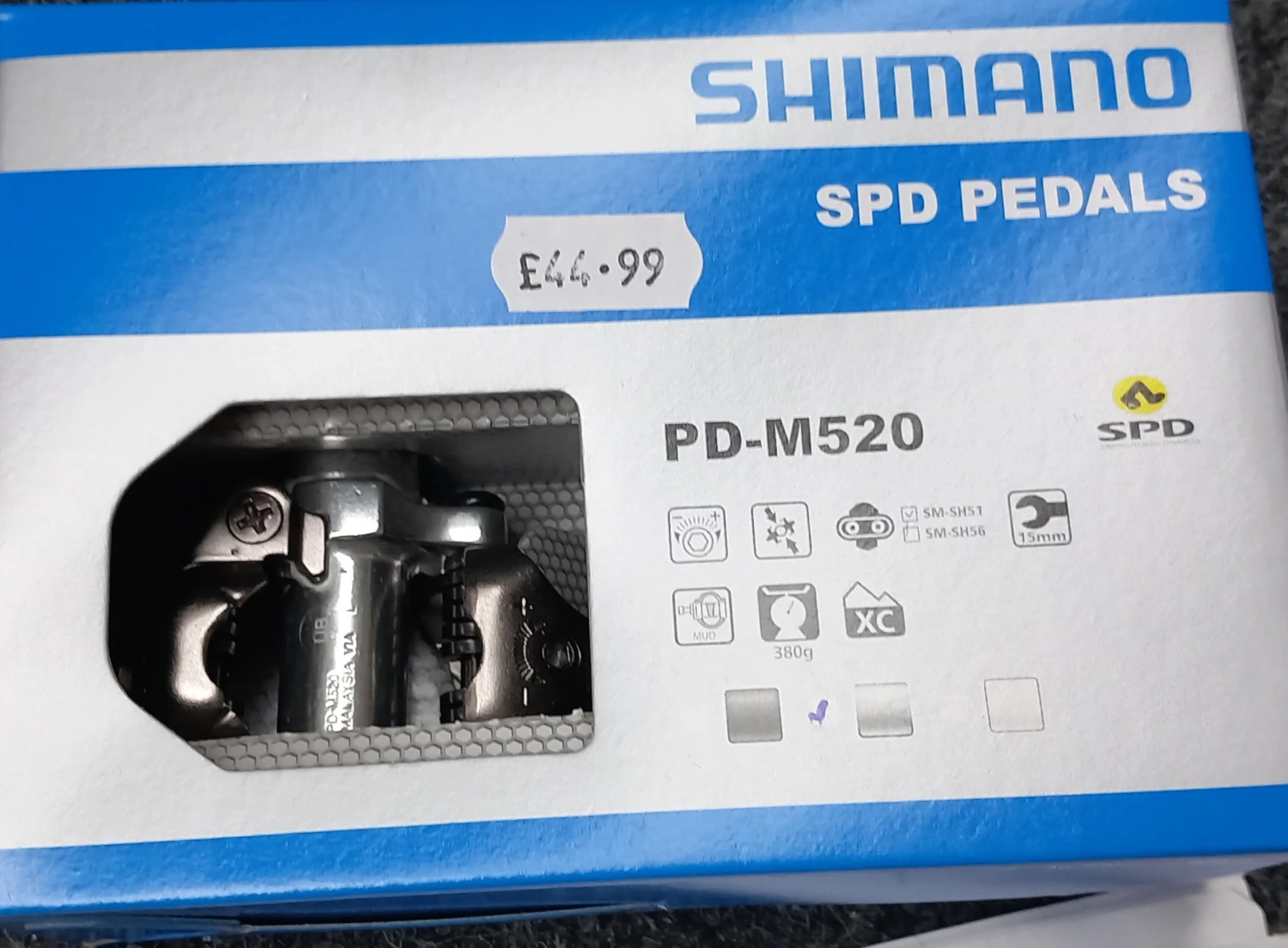 Shimano SPD Pedals Dual Sided Cross Country 4 Shimano SPD Pedals Dual Sided Cross Country - Image 2