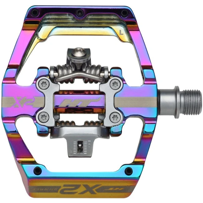 HT Components X2 Low Profile Clipless Pedals Various Colours 3 HT Components X2 Low Profile Clipless Pedals Various Colours