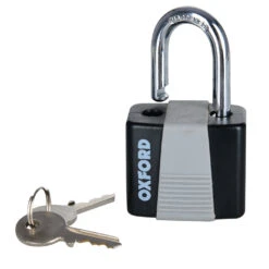 Oxford Chain 6 Chain & Padlock 0.9m X 6mm RND -Les Cycles Shop 3432202 lk139 3 2 3 1000