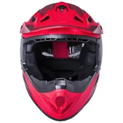 Kali Zoka Dash Mat Red/Burgundy Full Face Helmet -Les Cycles Shop 4058643 zz k0210621212 3 2