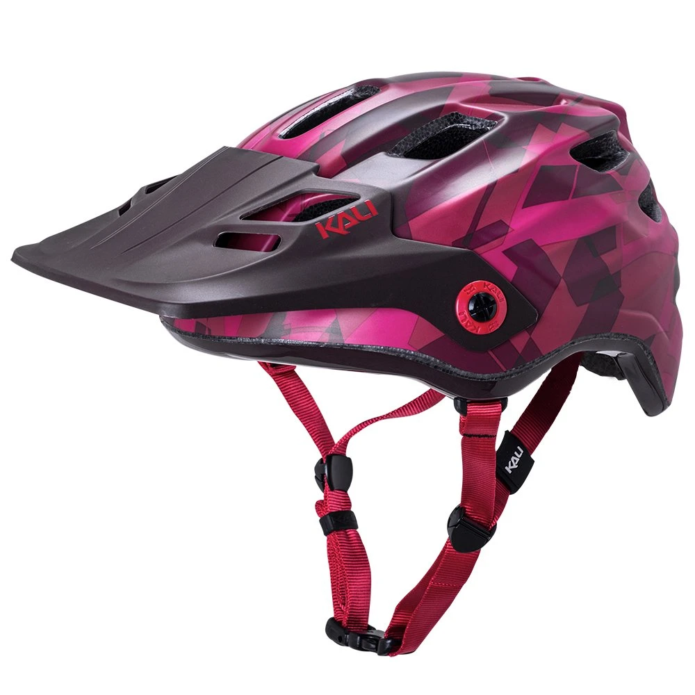 Kali Maya 3.0 Camo Matt Red Burgundy Helmet 3 Kali Maya 3.0 Camo Matt Red Burgundy Helmet