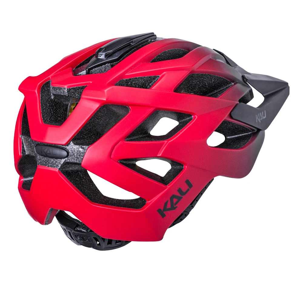 Kali Lunati 2.0 Fade Matt Black/Red Helmet 5 Kali Lunati 2.0 Fade Matt Black/Red Helmet - Image 3