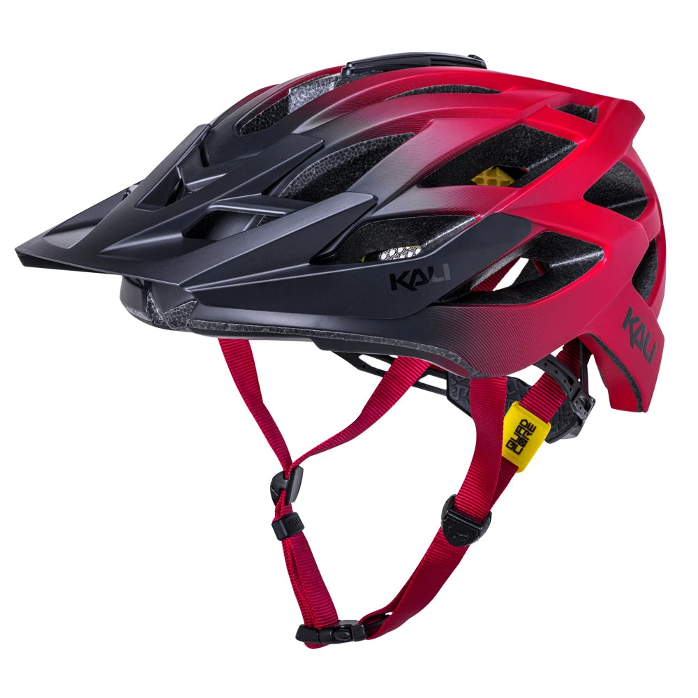 Kali Lunati 2.0 Fade Matt Black/Red Helmet 3 Kali Lunati 2.0 Fade Matt Black/Red Helmet