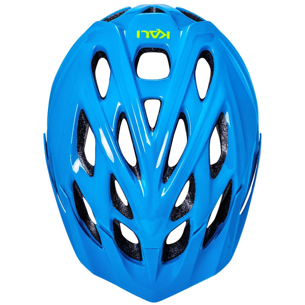 Kali Chakra Youth Gloss Blue Helmet 5 Kali Chakra Youth Gloss Blue Helmet - Image 3