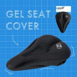 Oxford Contour Gel Saddle Cover Black -Les Cycles Shop 5968503 sa895 5 2