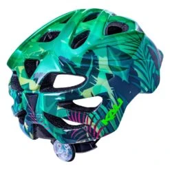 Kali Chakra Lighted Jungle Gloss Green Kids Helmet -Les Cycles Shop 6030601 zz k0221022214 2 2 3 1000