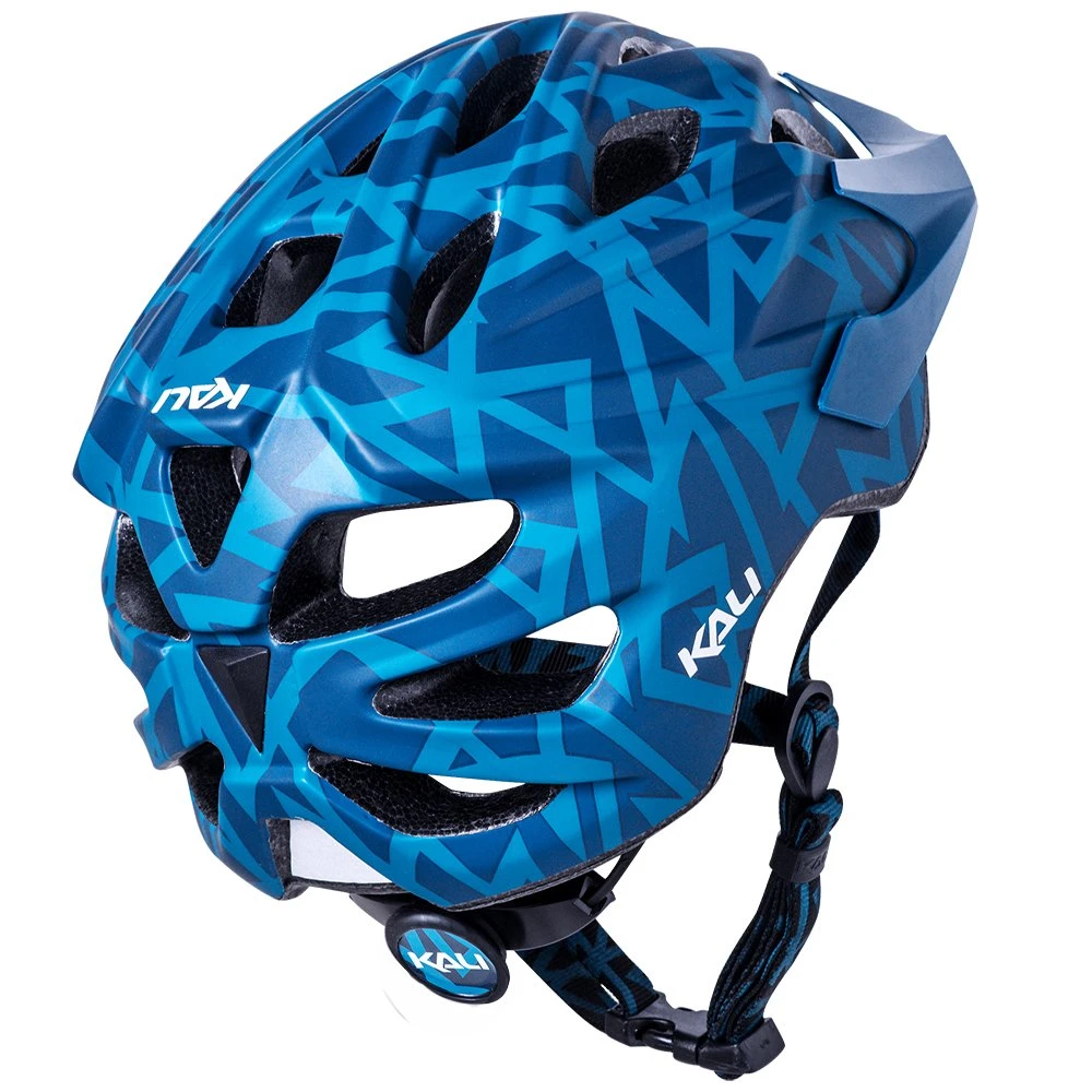 Kali Chakra Youth Plus Pyramid Matt Teal Helmet 4 Kali Chakra Youth Plus Pyramid Matt Teal Helmet - Image 2