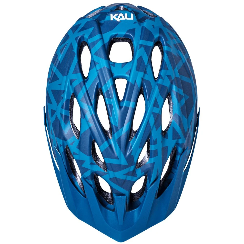 Kali Chakra Youth Plus Pyramid Matt Teal Kids Helmet 5 Kali Chakra Youth Plus Pyramid Matt Teal Kids Helmet - Image 3