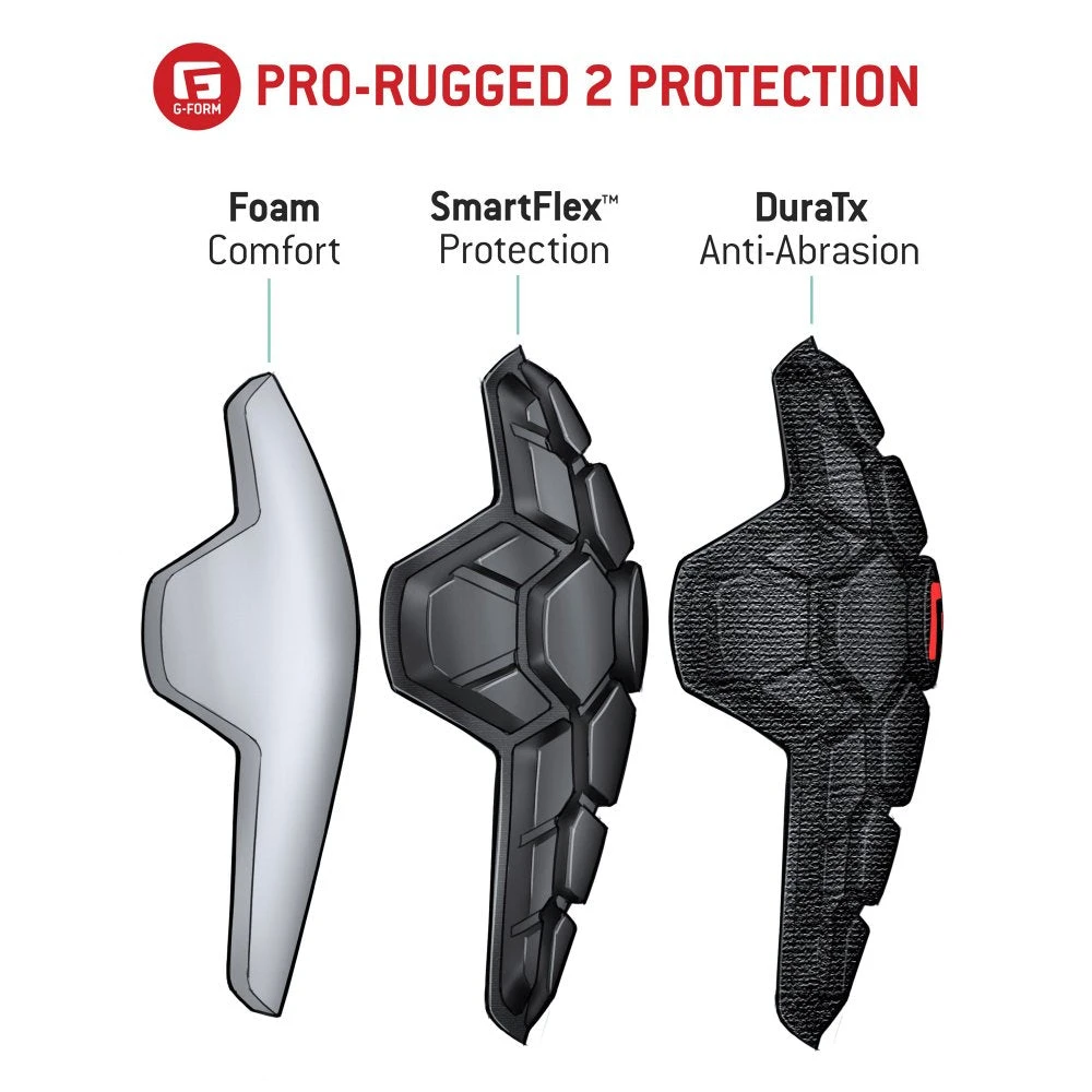 G-Form Youth Rugged 2 Extended Knee Guards 6 G-Form Youth Rugged 2 Extended Knee Guards - Image 4