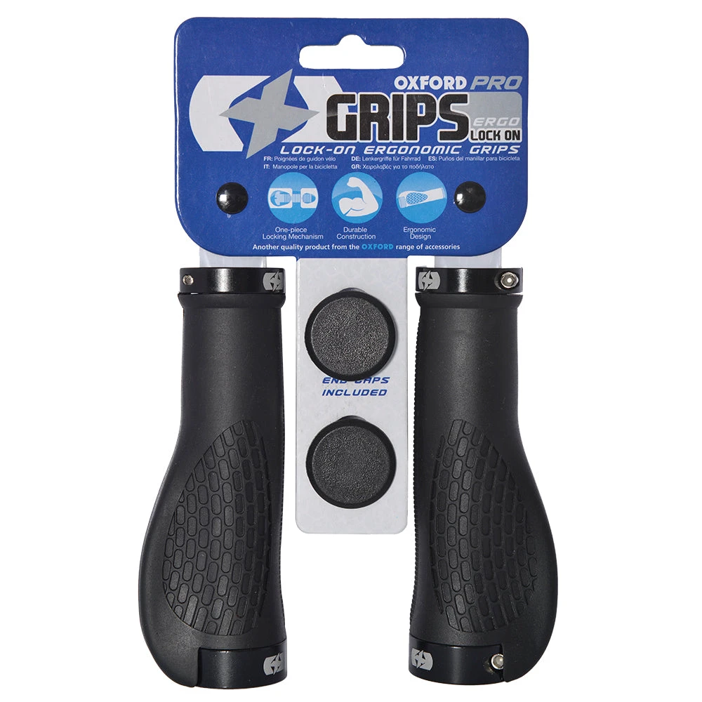 Oxford Lock-On Ergonomic Handlebar Grips 3 Oxford Lock-On Ergonomic Handlebar Grips