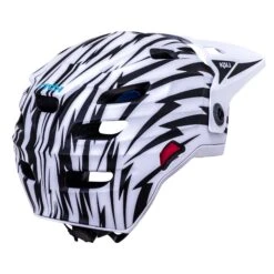 Kali Maya Child FF LTD Zolt Mat White/Black Detachable Kids Helmet -Les Cycles Shop 8452294 k0221924312 3 2