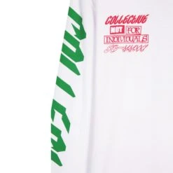Collective Glory Long Sleeve T-Shirt White -Les Cycles Shop Glory LS D1