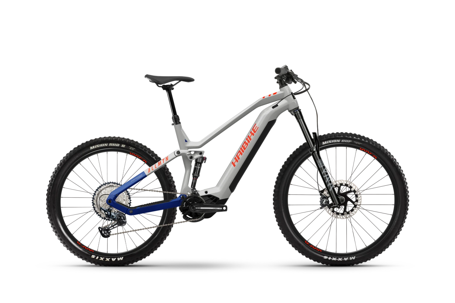 Haibike AllMtn 7 Grey 2024 FS Electric Mountain Bike 3 Haibike AllMtn 7 Grey 2024 FS Electric Mountain Bike