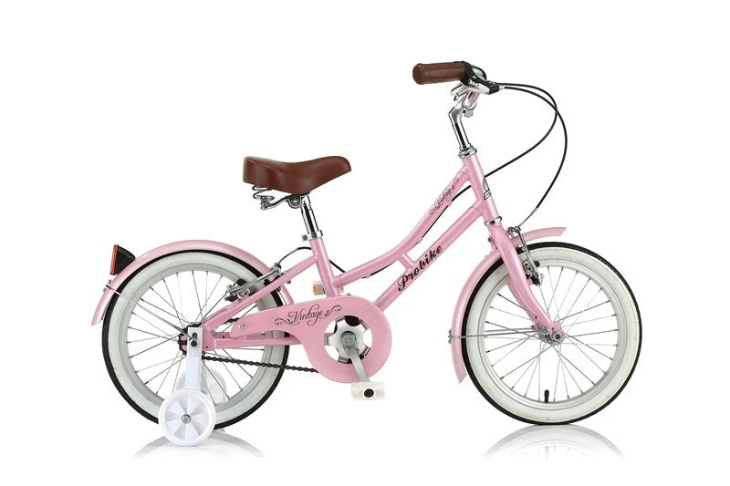 PROBIKE Mini Vintage 18" Pink Kids Bike 3 PROBIKE Mini Vintage 18" Pink Kids Bike