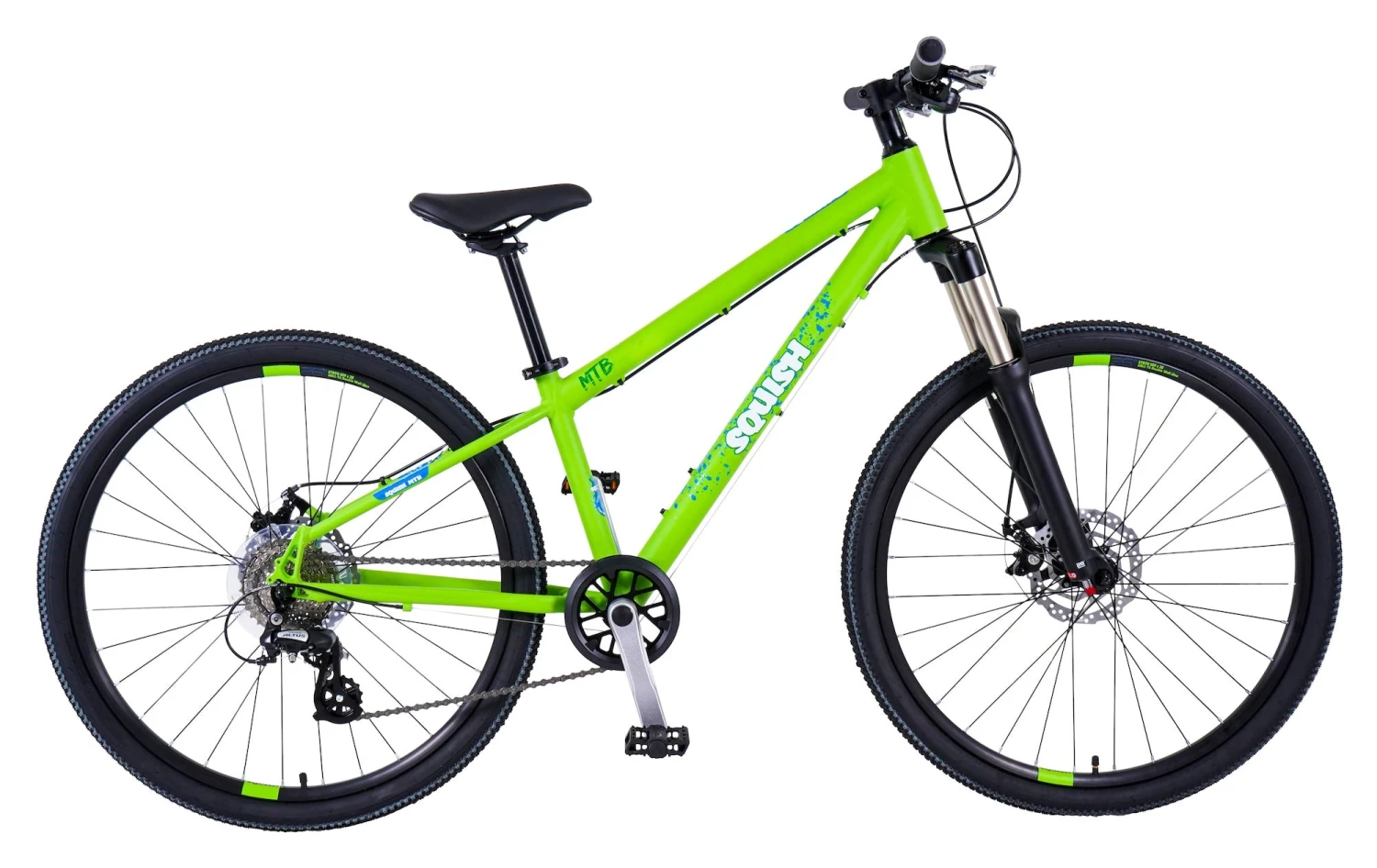 Squish 26 MTB Green 2026 Kids Lightweight Mountain Bike 9 Squish 26 MTB Green 2026 Kids Lightweight Mountain Bike - Image 7