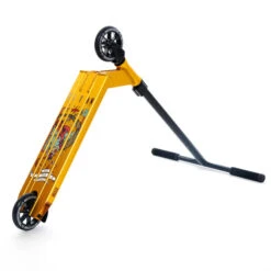 District Titan Complete Scooter - Ano Gold / Black 120mm Wheels 10 District Titan Complete Scooter - Ano Gold / Black 120mm Wheels -Les Cycles Shop Titan Gold Bottom DIC20006