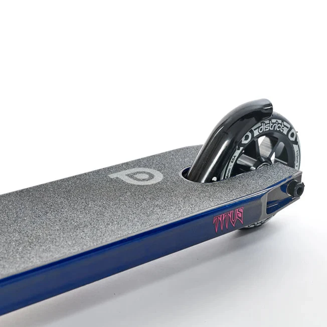 District Titus Complete Scooter - Gloss Blue / Black 110m Wheels 5 District Titus Complete Scooter - Gloss Blue / Black 110m Wheels - Image 3