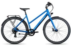 Ebco Urban 2T Blue 2024 Electric Hybrid Bike