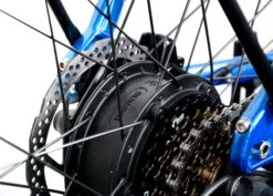 Ebco Urban 2T Blue 2024 Electric Hybrid Bike -Les Cycles Shop Urban 2T 3