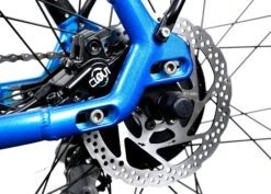 Ebco Urban 2T Blue 2024 Electric Hybrid Bike -Les Cycles Shop Urban 2T 5