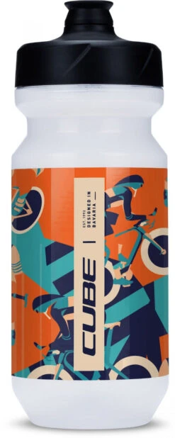 Cube Bottle Flow 500 Blue Orange