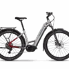 Haibike Trekking 7 Low Soft Grey 800wh 2025 Electric Hybrid Bike -Les Cycles Shop c6eec249b04f3ce69dce199aabbc3376