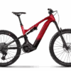 Haibike AllMtn CF 9 Red Carbon 800wh 2025 Electric Mountain Bike -Les Cycles Shop d9761c7ac73e3f6f97907301e2be1fba