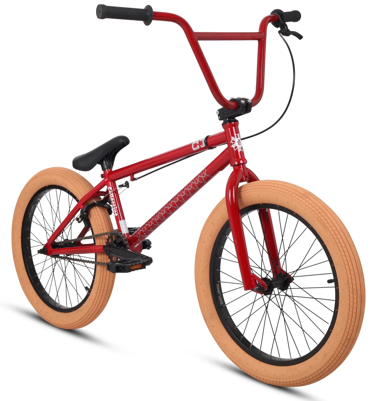 Collective Bikes C1 BMX Red 4 Collective Bikes C1 BMX Red - Image 2
