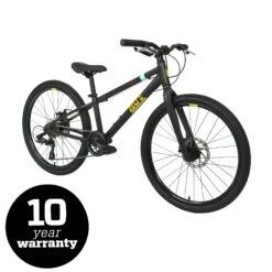 Hoy Pentland 24" Stealth Black Kids Bike -Les Cycles Shop hoy pentland 24 kids bike p1386 16902 zoom