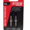 Stans NoTubes Universal Presta Valve Stems Brass Pair 44mm -Les Cycles Shop presta uni brass valve stem pair 44mm 10986