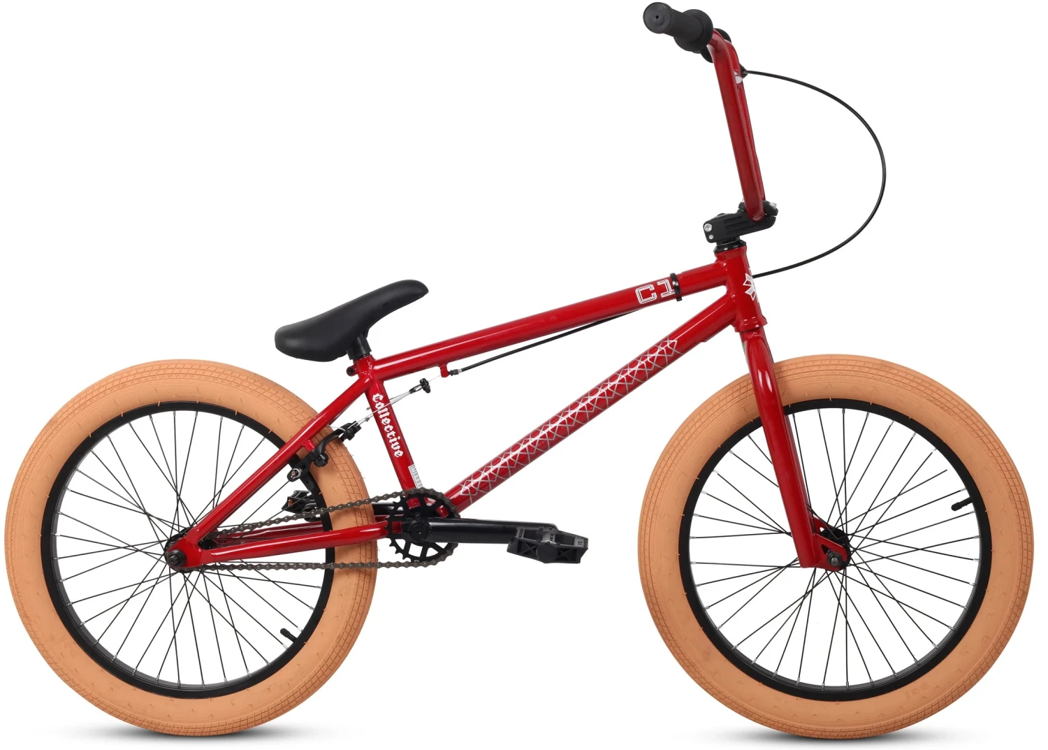 Collective Bikes C1 BMX Red 3 Collective Bikes C1 BMX Red